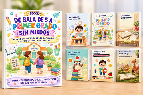 DE SALA DE 5 A PRIMER GRADO SIN MIEDOS